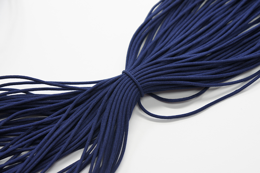 Шнур еластичний 2 мм Лента синій фіолетовий