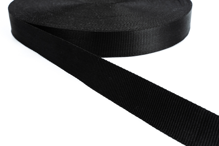 Стрічка 40 мм щільна чорний