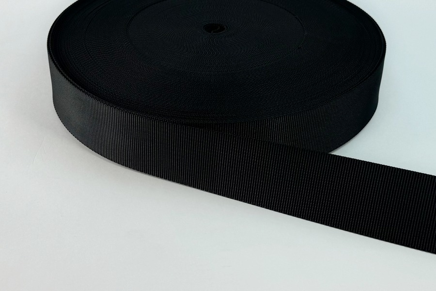 Стрічка 25 мм чорний РПЕ-25-0000
