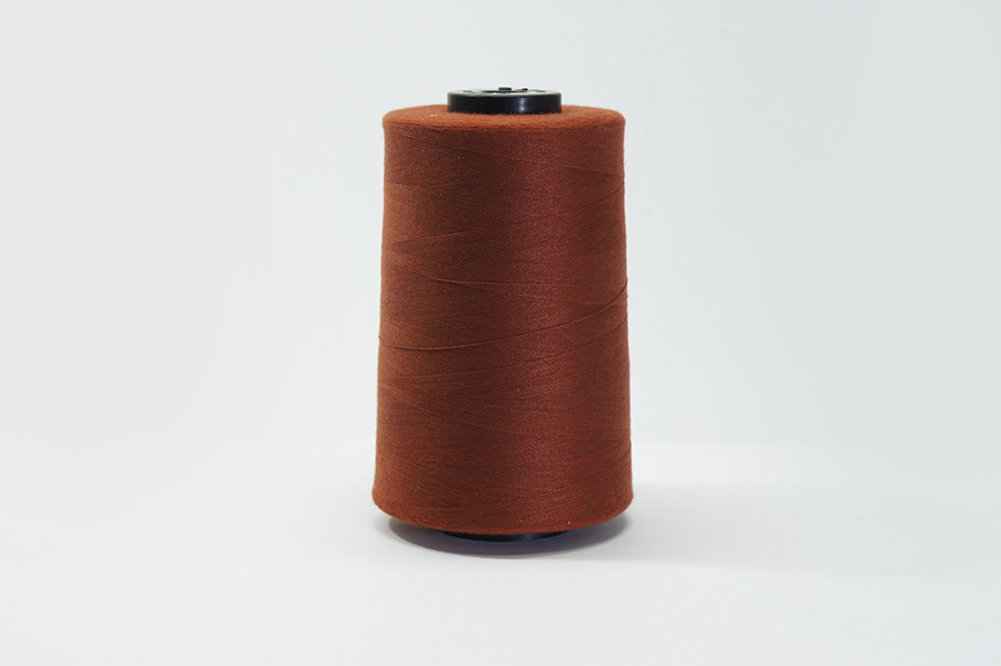 Нитки швейні №28/2 Barva армовані поліестер 100% теракотовий рудий 2500 м 6049