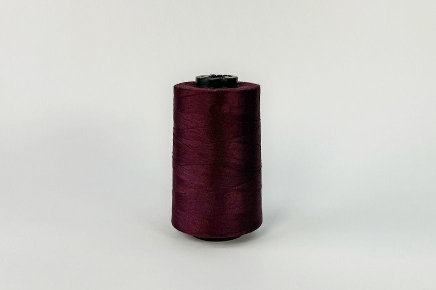 Нитки швейні №28/2 Barva армовані поліестер 100% бордовий коричневий 2500 м 6082