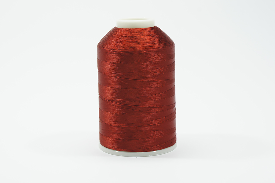 Нитки вишивальні Royal 5000 м віскоза 100% теракотовий темний