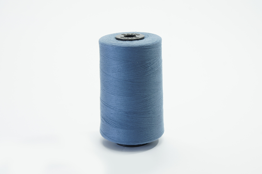 Нитки швейні №28/2 Barva армовані поліестер 100% сіро-синій 2500 м 2028