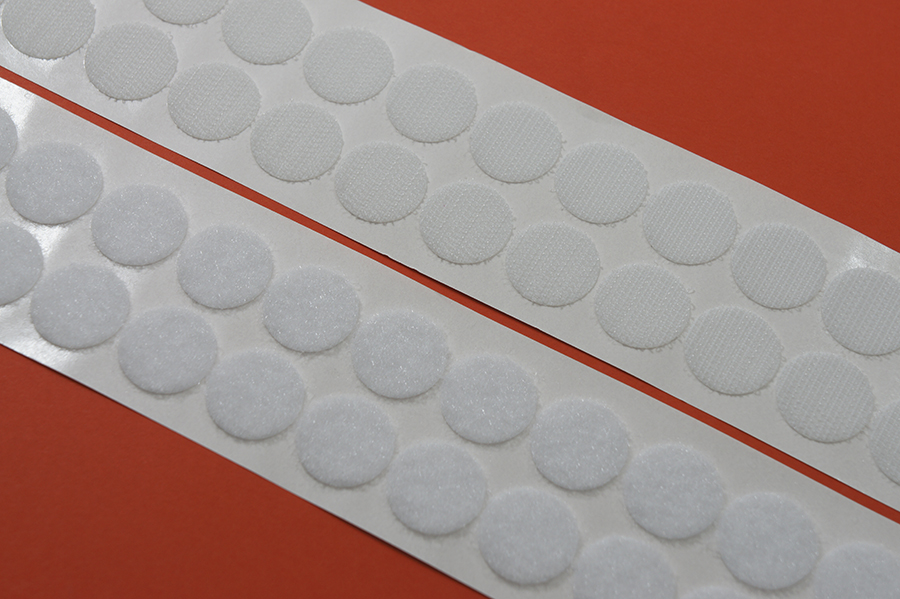 Застібка 20 мм клейова Dostband комплект клейова, коло білий