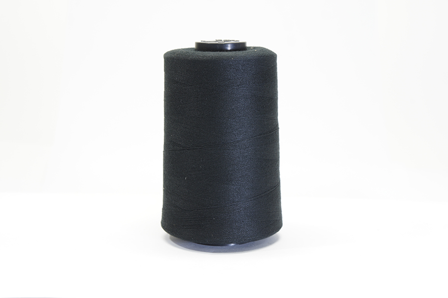 Нитки швейні №45/2 Barva армовані поліестер 100% чорний 3000 м 0000