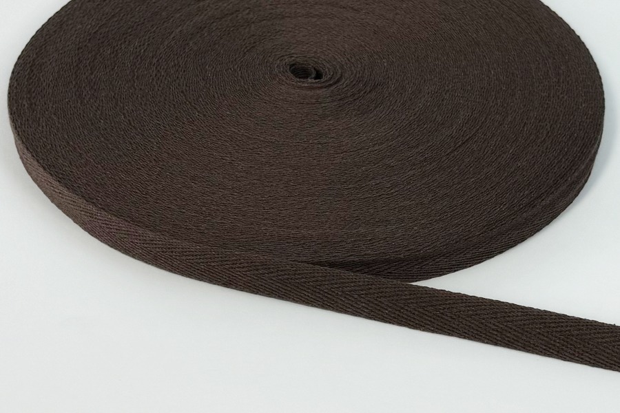 Стрічка кіперна 15 мм коричневий