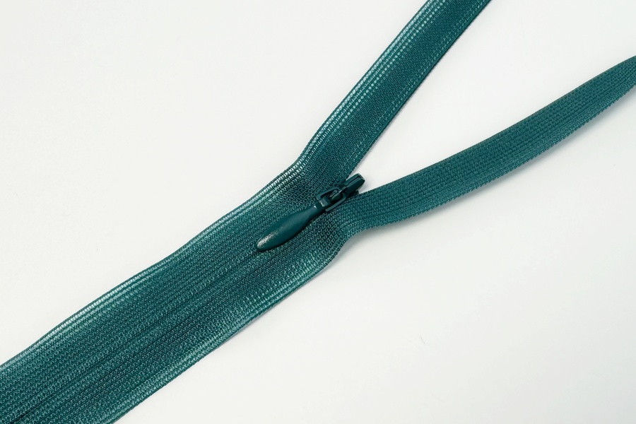 Блискавка YKK Тип 2 бірюзовий зелений 60 см