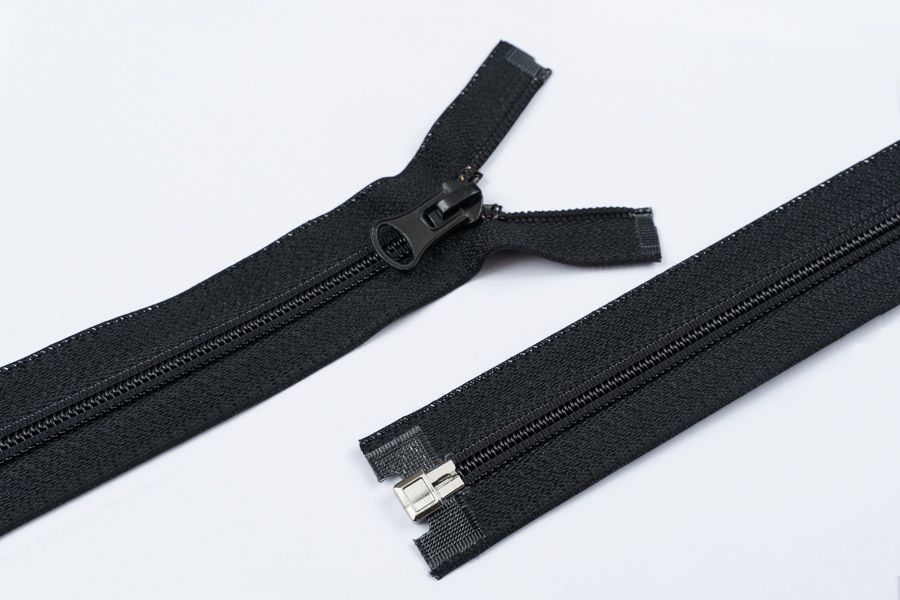 Блискавка Тип 8, 1 замок чорний 75 см 8NOE-075-8.29-2101