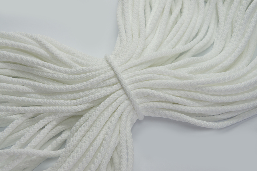 Шнур 5.0 мм для взуття білий
