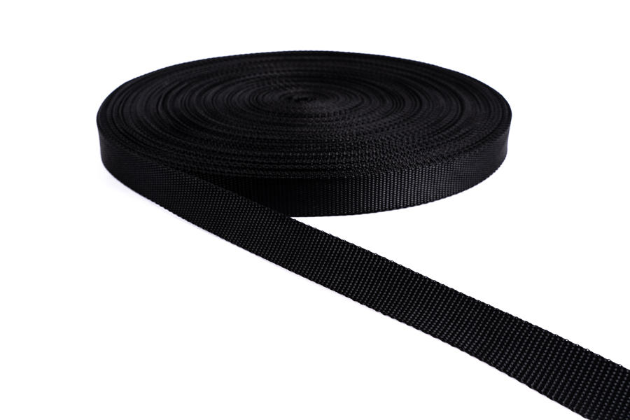 Стрічка 25 мм чорний 22-25-0000