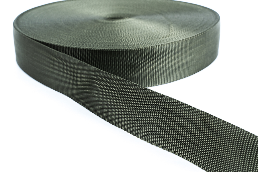 Стрічка 50 мм болотний темний