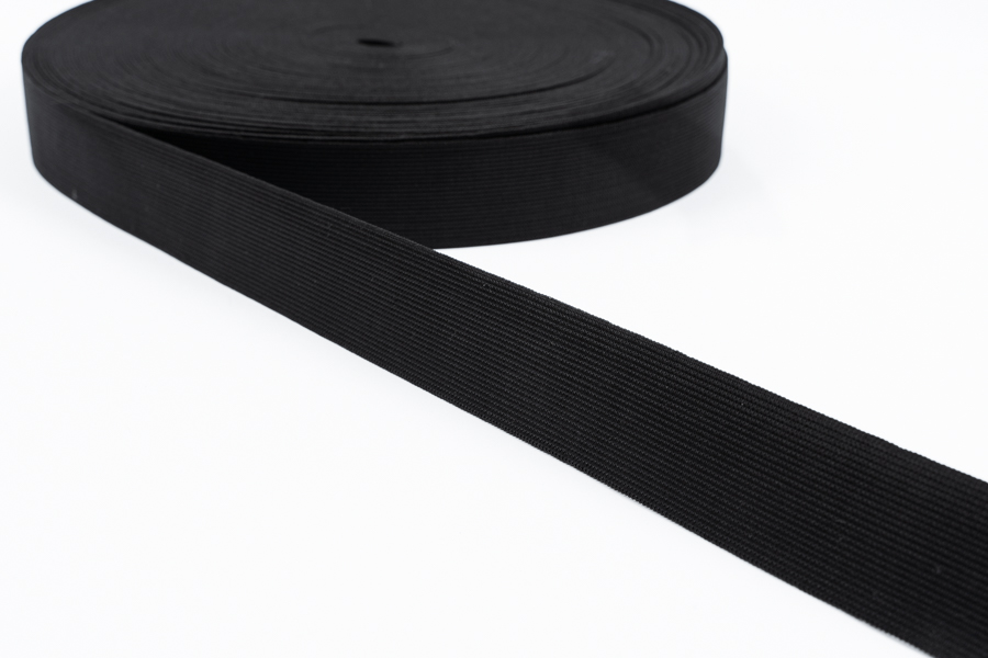 Тасьма еластична 40 мм щільна в'язана