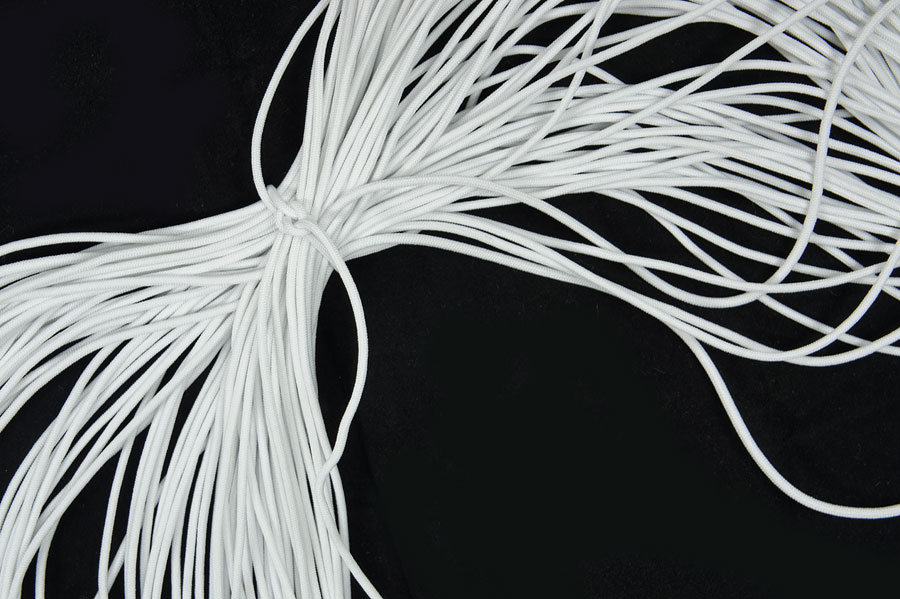 Шнур еластичний 2 мм Лента білий