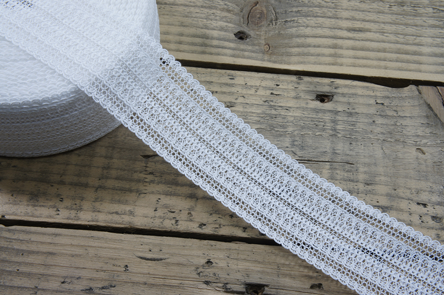 Мереживо бавовна 56 мм Лента