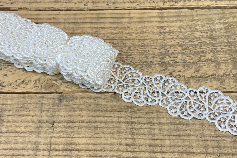 Мереживо гіпюр 45 мм SinemBro 8G8023-45-raw