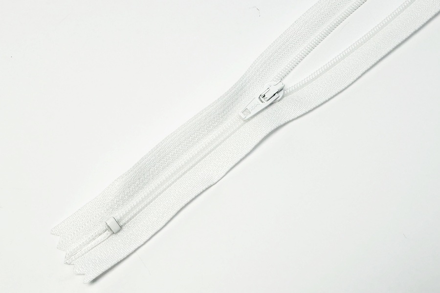 Блискавка YKK Тип 3 білий 50 см