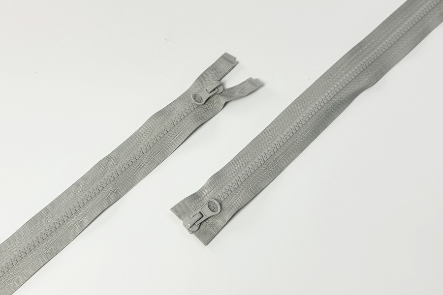 Блискавка MH Тип 5, 2 замка сірий 75 см 5PTE-075-1015-310