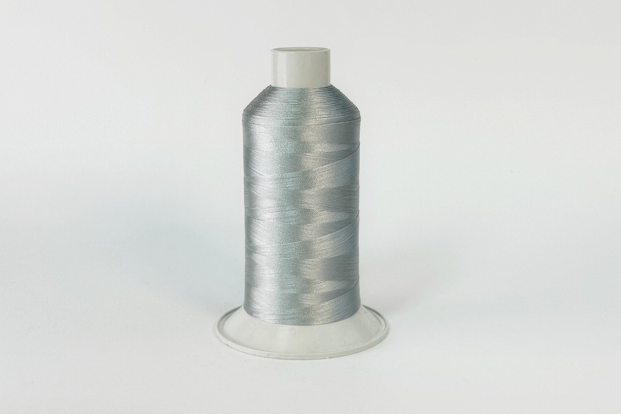 Нитки вишивальні Barva 6150 м поліестер 100% сірий блакитний