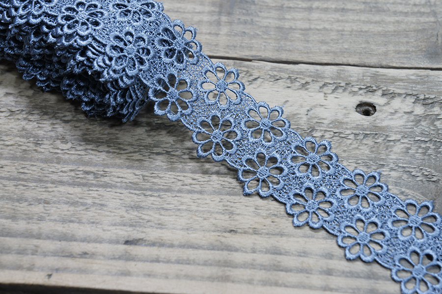 Мереживо гіпюр 45 мм SinemBro сірий 4G4092-45-1253