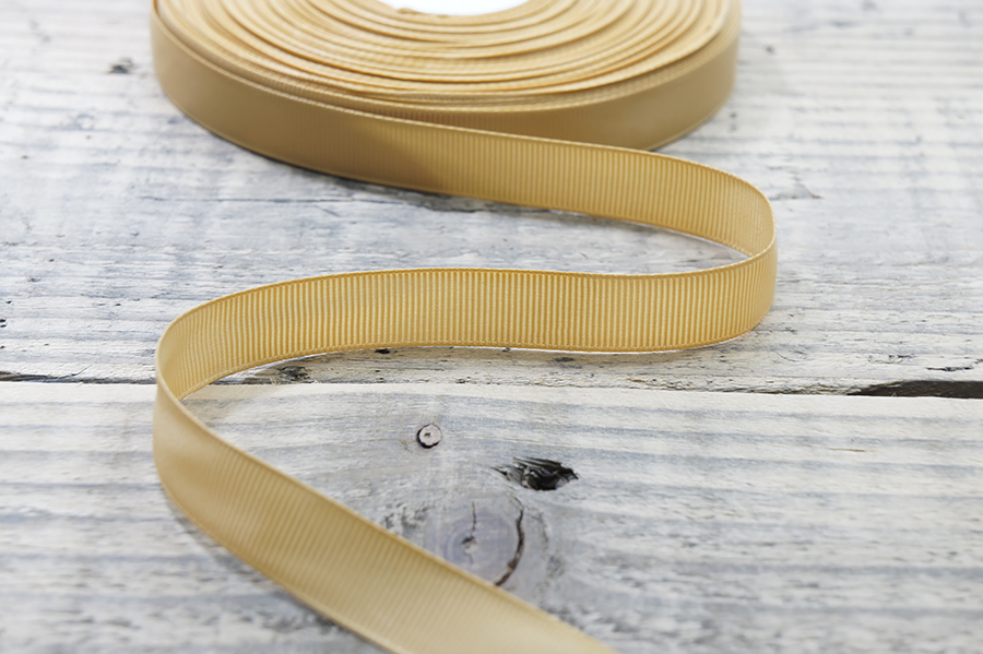 Тасьма 15 мм MH золотистий світлий
