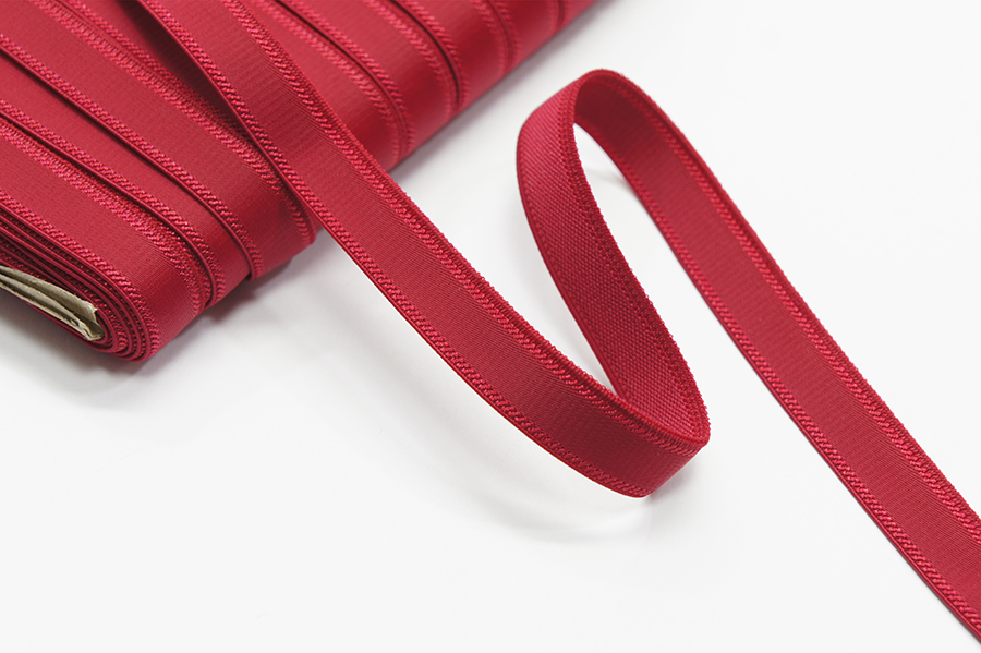 Тасьма еластична 10 мм для бретелей червоний