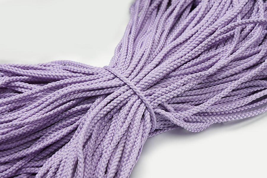 Шнур 4.0 мм для взуття 1-35 Лента лавандовий світлий