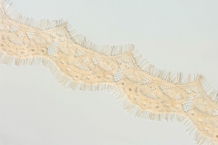 Мереживо шантільї 70 мм рожевий світлий A209-70-1317