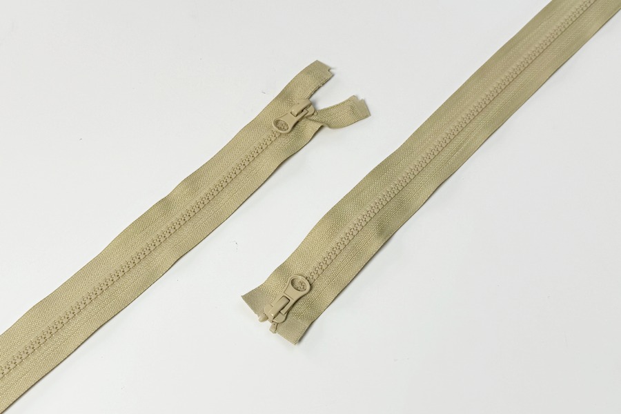 Блискавка MH Тип 5, 2 замка бежевий 110 см