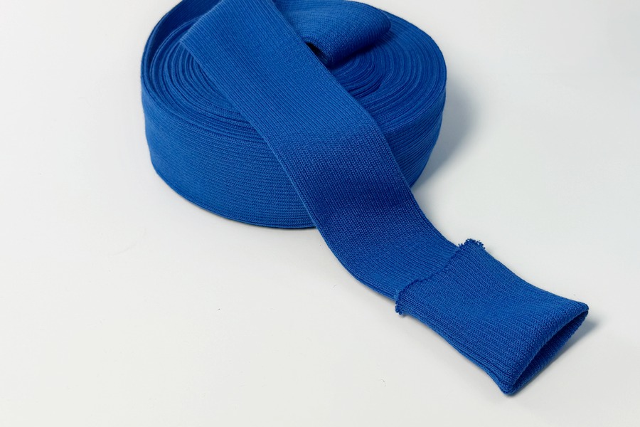 Рукав манжетний волошковий темний