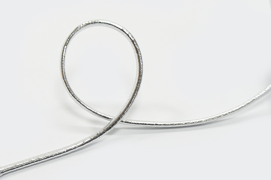 Шнур еластичний 2 мм MH срібло