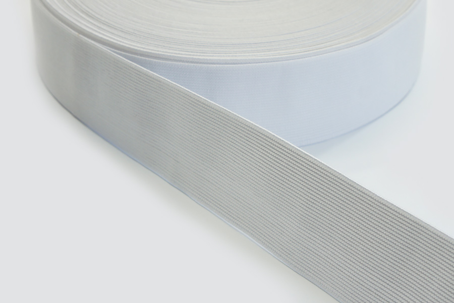 Тасьма еластична 30 мм MH ткана білий