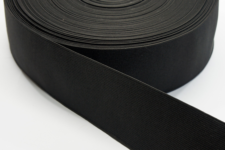Тасьма еластична 50 мм MH ткана чорний