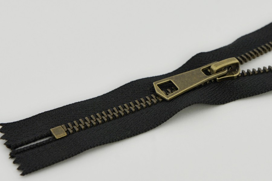 Блискавка MH Тип 5, нероз'ємні чорний 18 см 5MCE-018-580-bronz