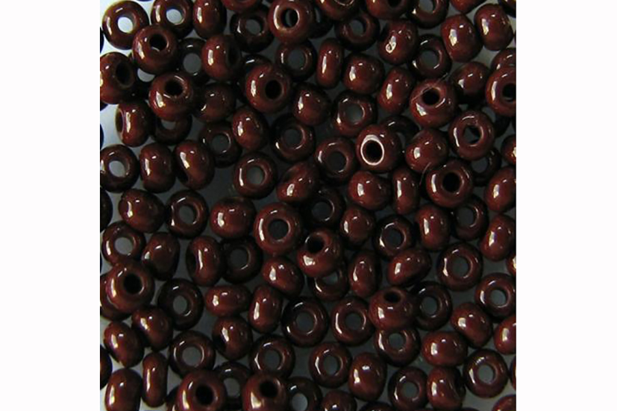 Бісер Preciosa 13780 №10 непрозорий натуральний шоколадний 2,3 мм