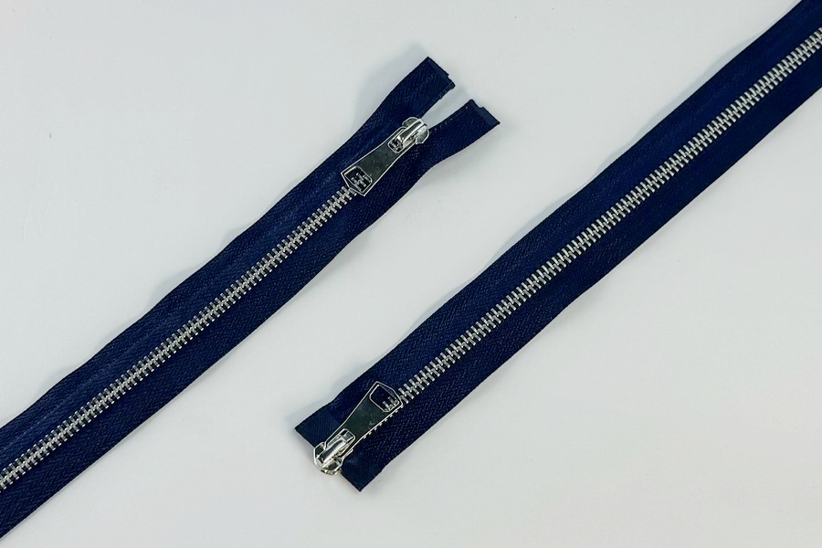 Блискавка MH Тип 5, 2 замка синій темний 80 см 5MTO-080-058-nik