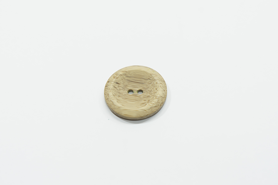 Гудзик 25 мм Mertbutton 2 отвори під дерево дерево темне