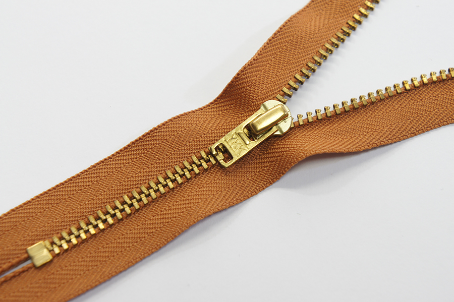 Блискавка YKK Тип 3, нероз'ємні рудий 18 см YGRC-18-808-GSN8