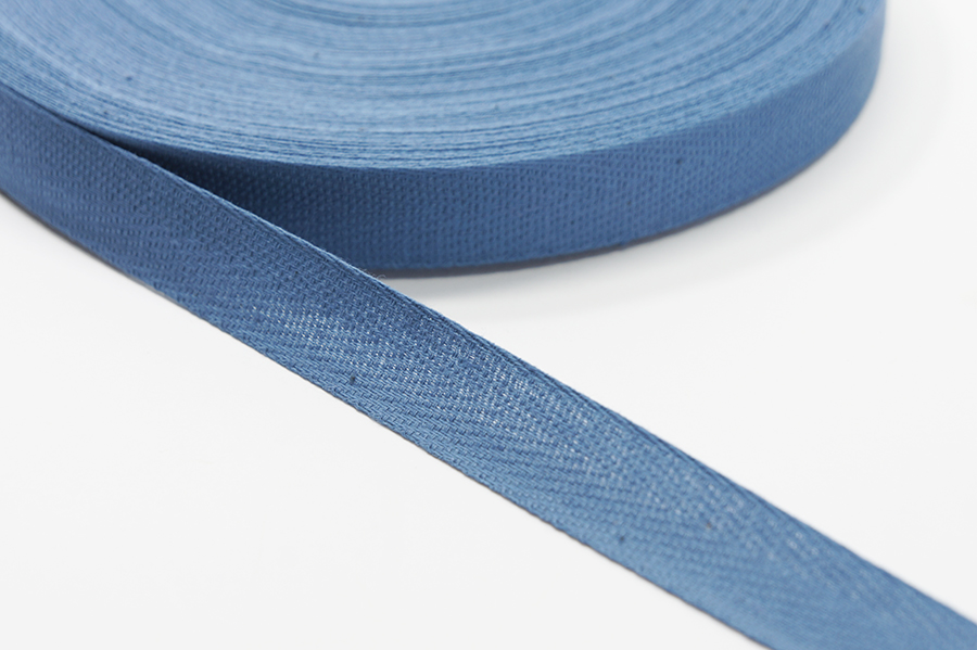 Стрічка кіперна 17 мм Лента блакитний світлий