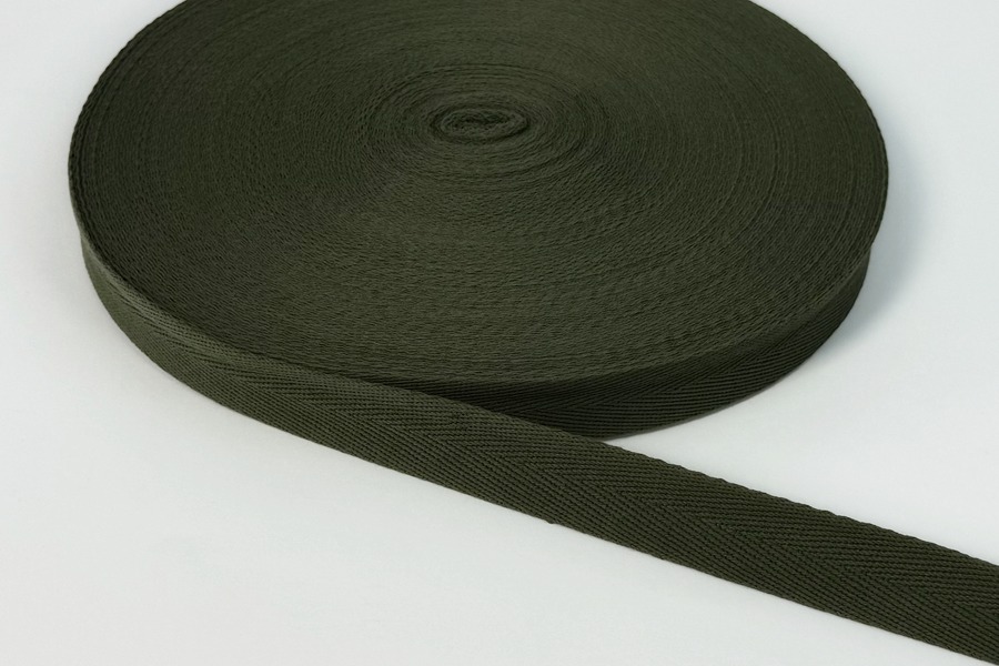 Стрічка кіперна 25 мм хакі