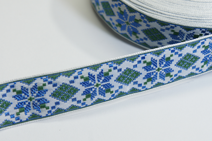 Тасьма 23 мм білий 12В29-4-595/287