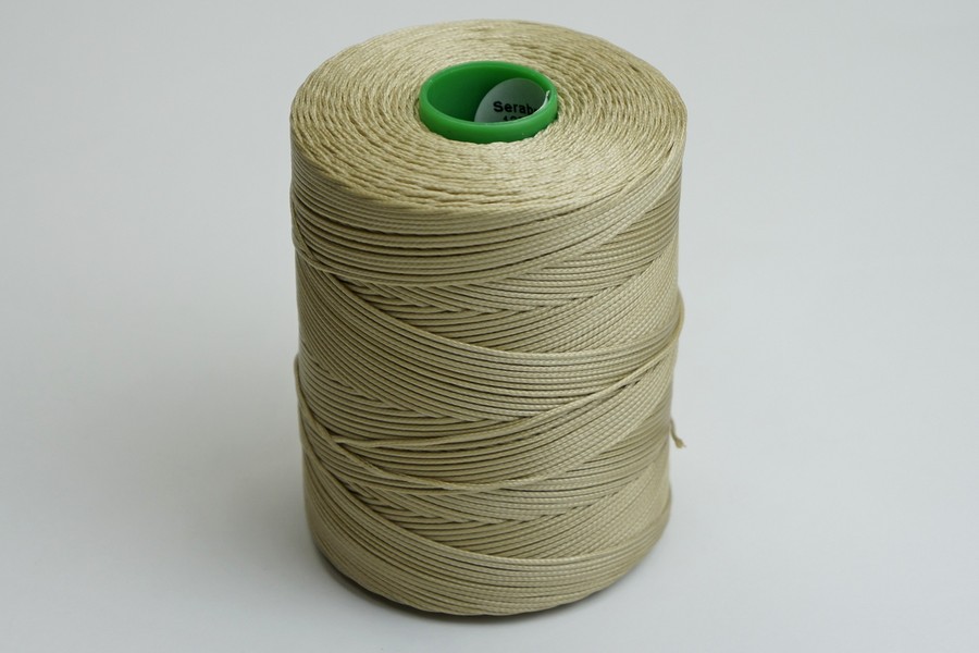 Нитки швейні Amann вощена бежевий золотистий 1.2 мм