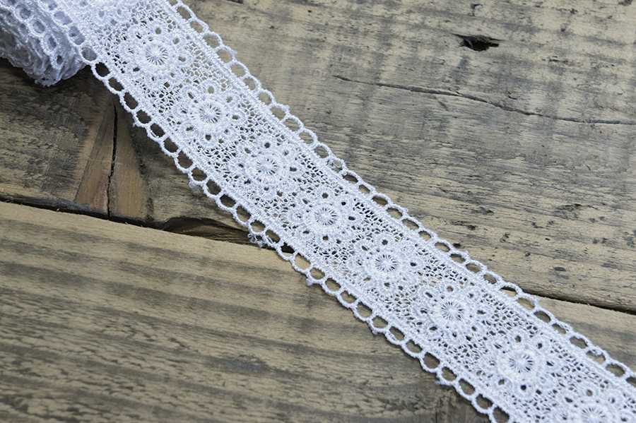 Мереживо гіпюр 45 мм SinemBro 4G4241-45-raw