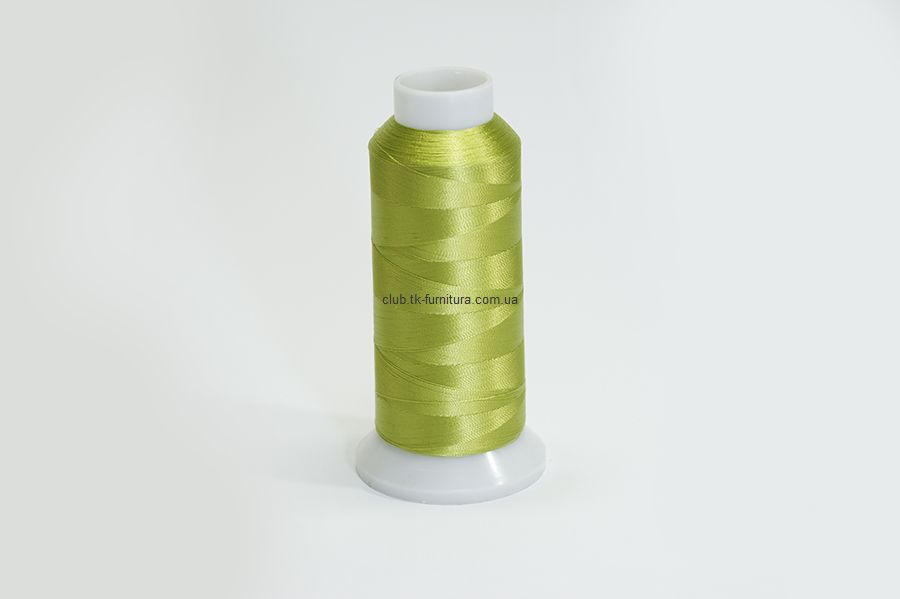 Нитки вишивальні MH 2742 м віскоза 100% салатовий 5671