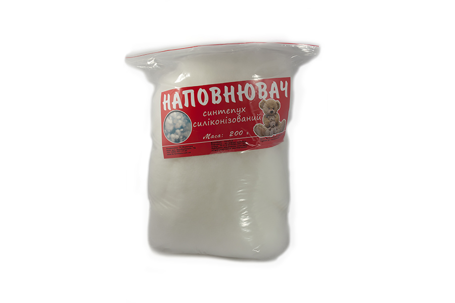 Наповнювач синтепух 200 гр