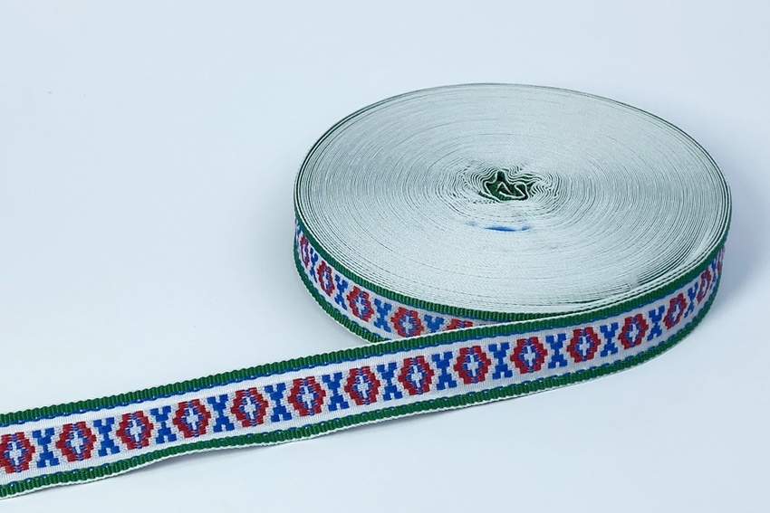 Тасьма 23 мм блакитний яскравий 2В165-44-1216/0812