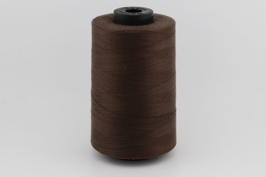 Нитки швейні №40/2 Barva штапельні поліестер 100% коричневий темний 5000 м 7056