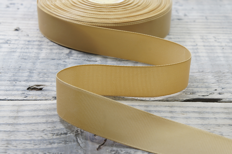 Тасьма 25 мм MH золотистий світлий
