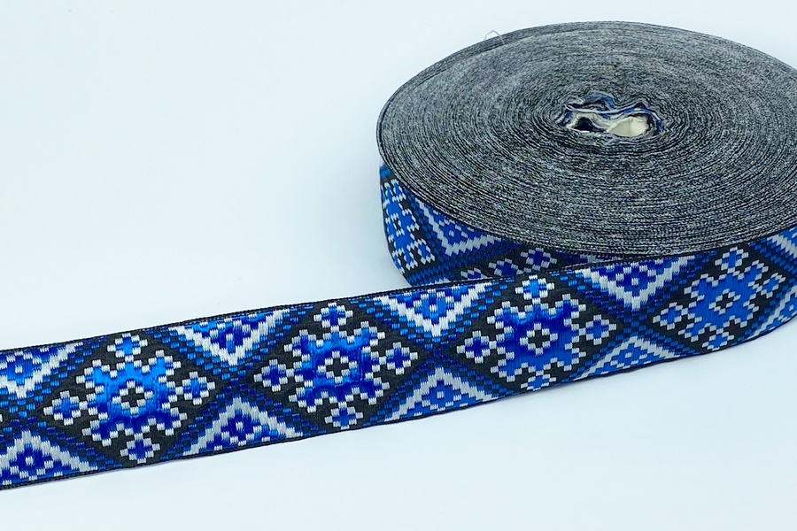 Тасьма 32 мм блакитний яскравий 2В151-61-0252/0000