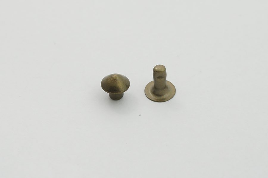 Заклепка 7 мм конус (хольнітен) Castiglioni стара латунь