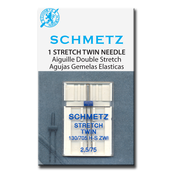 Голка подвійна №75 (2,5 мм) SCHMETZ подвійна голка